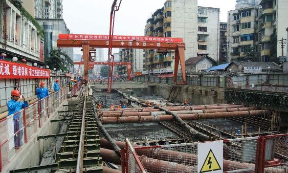 成都地鐵消防施工